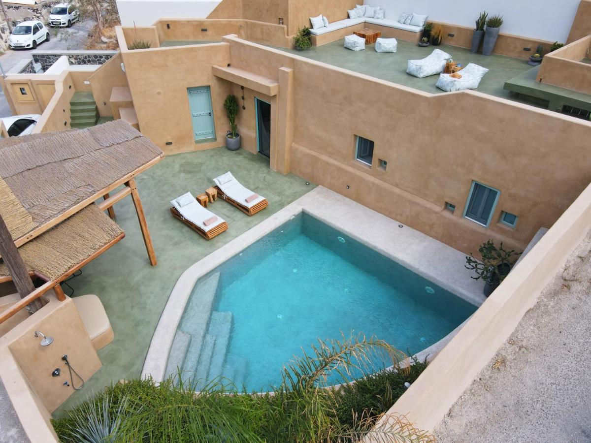 Villa Potamos Luxury House, Private Pool, Santorini Éxo Goniá Exterior foto